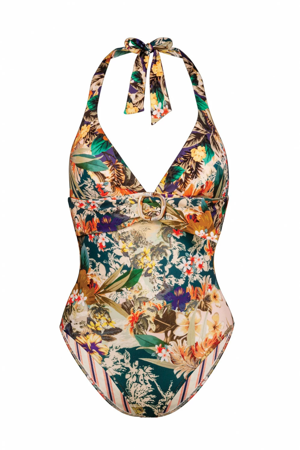 Watercult: Hawaii Kitsch Neckholder-Badeanzug 2 Watercult: Hawaii Kitsch Neckholder-Badeanzug