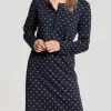Calida: Night Lovers Sleepshirt Langarm -badeanzug Verkaufsgeschäft 2591088218darklapisblue339 13358 Zoomify2Front 1000x1500 15