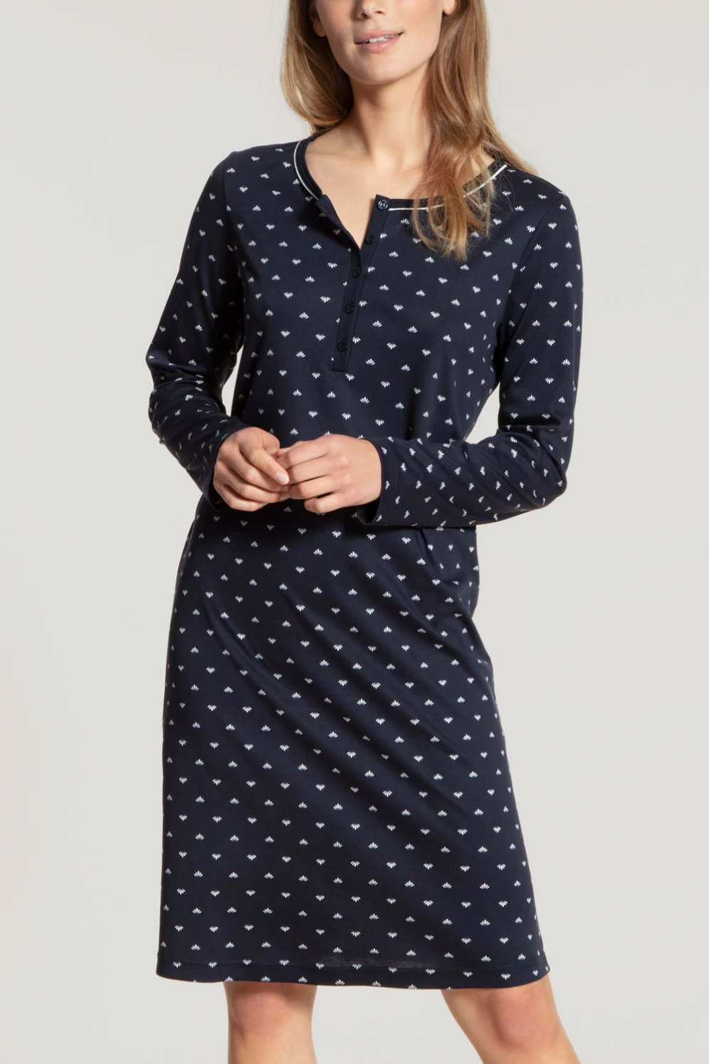 Calida: Night Lovers Sleepshirt Langarm 3 Calida: Night Lovers Sleepshirt Langarm