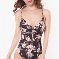 Watercult: Deep Jungle Badeanzug Mit Doppelschleife