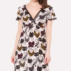 Antigel: Scenario Pois Kleid Sexy