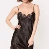 Lise Charmel: Dressing Floral Nachthemd Charme -badeanzug Verkaufsgeschäft 2625222218noir0005 9808 Zoomify2Front 1000x1500 15
