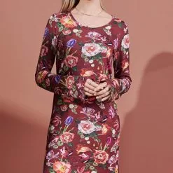 ESSENZA: Loungewear 2021-2 Elm Scarlett Dress Long Sleeve