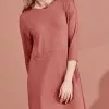 ESSENZA: Loungewear 2021-2 Lykke Uni Dress 3/4 Sleeve