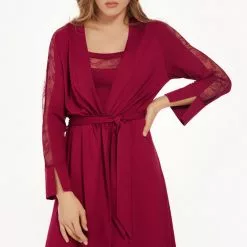 Lisca: Selection Ruby Morgenmantel