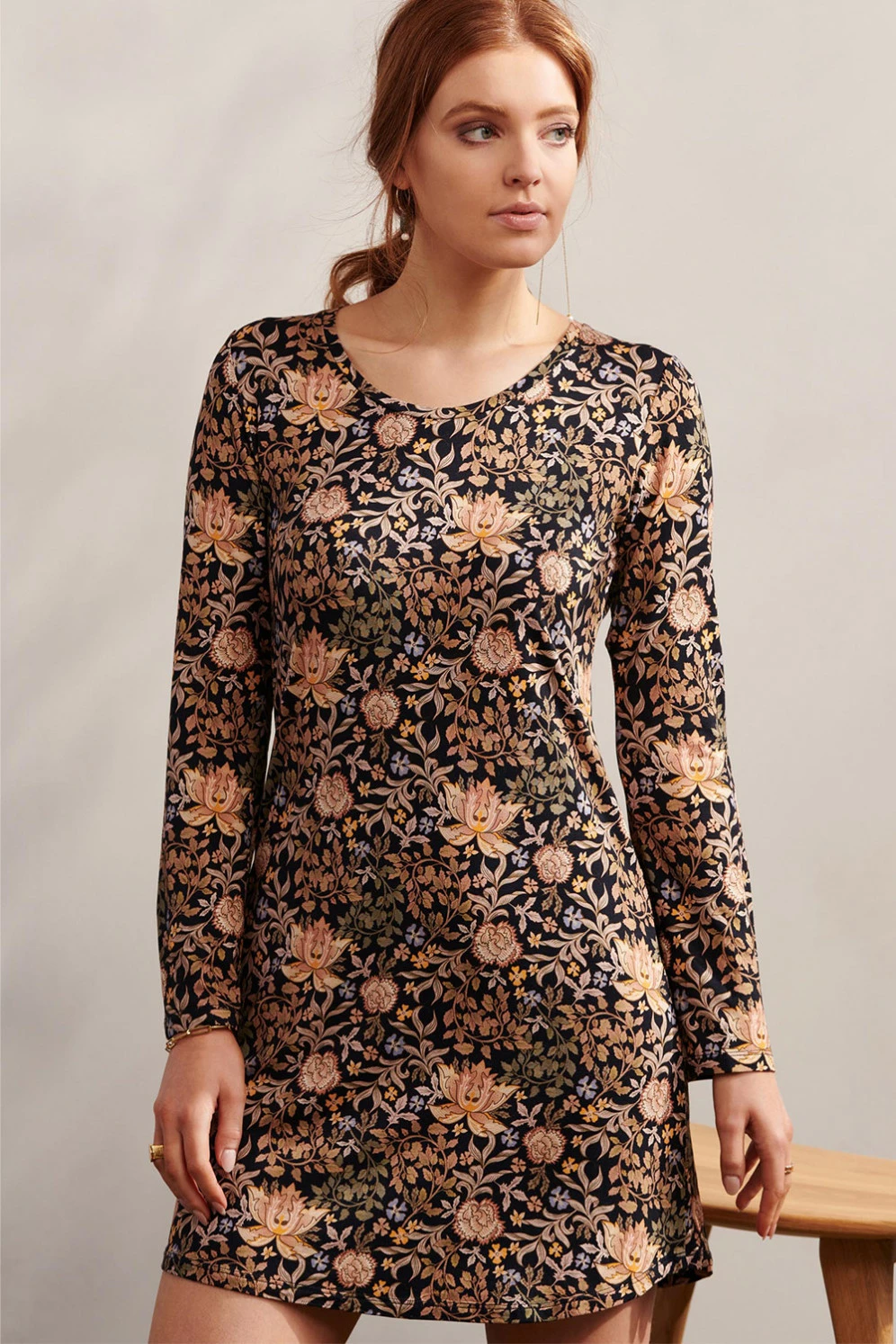 ESSENZA: Nightwear 2022 Elm Ophelia Nightdress Long Sleeve 3 ESSENZA: Nightwear 2022 Elm Ophelia Nightdress Long Sleeve