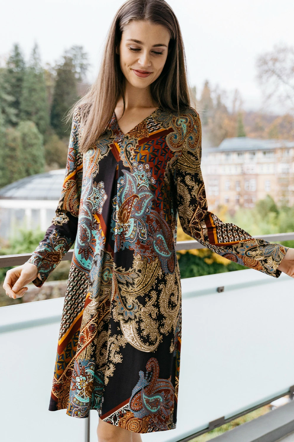 Hutschreuther: Classic Kleid Langarm 3 Hutschreuther: Classic Kleid Langarm