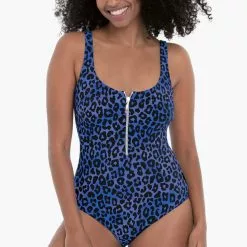 Rosa Faia: Batik Safari Badeanzug Elouise